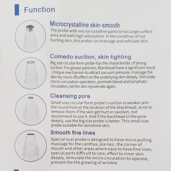 Comedo Suction Beauty Device - Picture 2 of 10